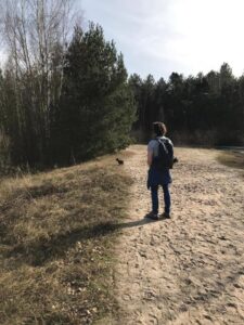 Reiseblog Maasduinen Chef wandert