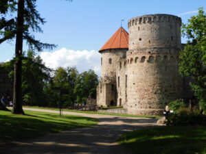 Reiseblog - Lettland - Cesis Burgturm 1
