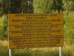Reiseblog - Estland - Russische Grenze