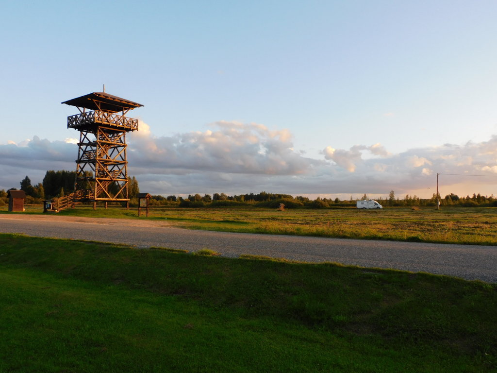 Reiseblog - Estland - Stellplatz am Turm