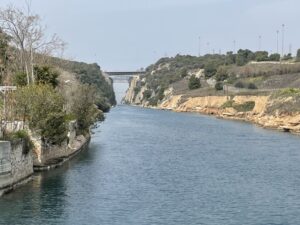 Reiseblog - Peloponnes -Kanal von Korinth 2