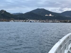 Reiseblog - Thasos - Blick auf Thassos von Fähre