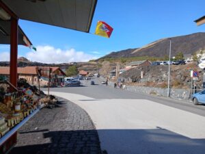 Reiseblog - Ätna - Parkplatz Bergstation