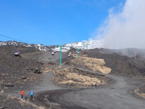 Reiseblog - Ätna - Seilbahn