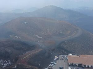 Reiseblog - Ätna - unterer Krater Sylvestri 1986