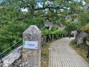 Reiseblog - Ermita de San Bernabe - Lotte auf dem Weg