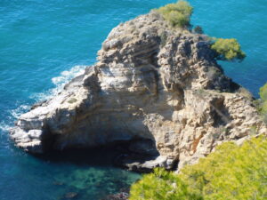 Felsen im Meer