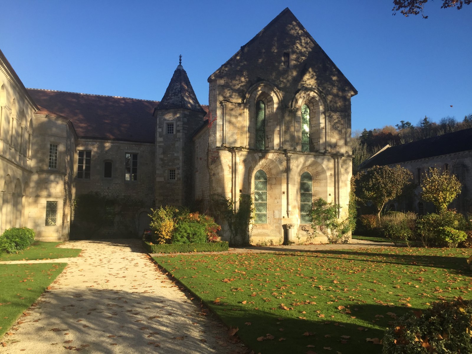 Ein Gebäudeteil im Kloster Fontenay, genannt "Gefängnis"