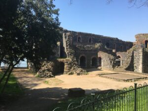 Ruine der Kaiserpfalz Düsseldorf