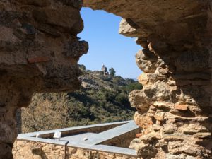 Noch mal die Ermita vom Kloster aus aufgenommen