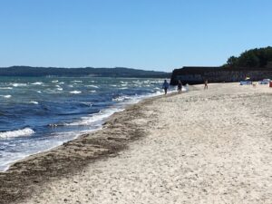 Strand am Koloss