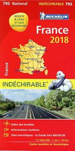 Michelin Straßenkarte Frankreich 2018